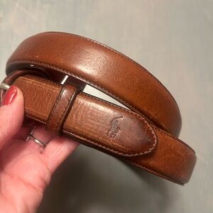 Polo Ralph Lauren leather belt✨
